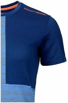 Thermal Underwear Ortovox 185 Rock'N'Wool Short Sleeve W Sky Blue L Thermal Underwear - 2