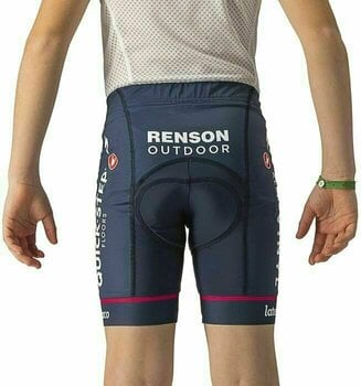 Cycling Short and pants Castelli Quick-Step Alpha Vinyl 2022 Kid Shorts Belgian Blue 12 Y Cycling Short and pants - 2