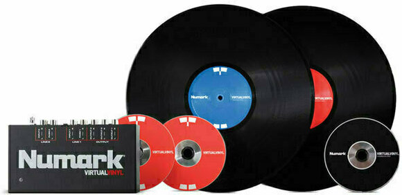 Lemezfilc / slipmat Numark Virtual-Vinyl - 2
