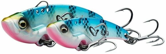 Fishing Wobbler Savage Gear Vib Blade Blue Pink Stripes 4,5 cm 8,5 g - 2