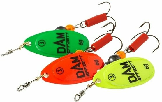 Spinner / Spoon DAM Fluo Spinner Yellow 3 g - 3