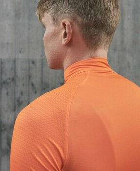 Cykeltrøje POC Essential Road LS Jersey Jersey Zink Orange XL - 4