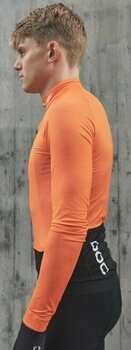 Cykeltrøje POC Essential Road LS Jersey Jersey Zink Orange XL - 6