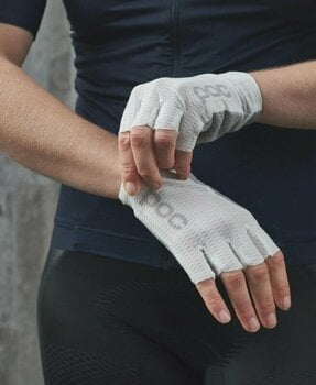 Kolesarske rokavice POC Agile Short Glove Hydrogen White L Kolesarske rokavice - 2