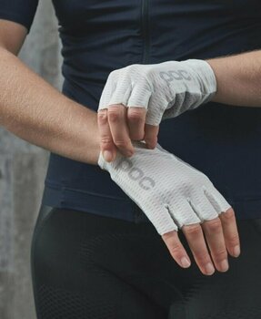 Велосипед-Ръкавици POC Agile Short Glove Hydrogen White XL Велосипед-Ръкавици - 2