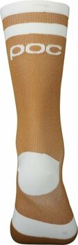 Meias de ciclismo POC Lure MTB Long Sock Aragonite Brown/Hydrogen White S Meias de ciclismo - 2