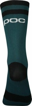 Cykelstrømper POC Lure MTB Long Sock Diaptose Blue/Uranium Black L Cykelstrømper - 2