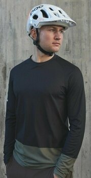 Cykeltrøje POC MTB Pure LS Jersey Jersey Uranium Black/Epidote Green S - 4