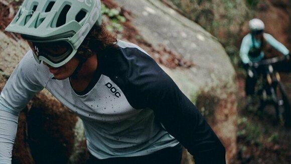 Cykeltrøje POC MTB Pure LS Jersey Jersey Uranium Black/Epidote Green S - 8