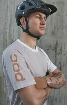 Cycling jersey POC MTB Pure Tee T-Shirt Sandstone Beige L - 3
