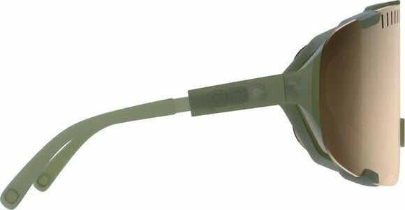Cykelbriller POC Devour Epidote Green Translucent/Translucent Brown Silver Cykelbriller - 4