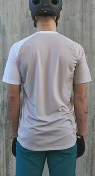 Odzież kolarska / koszulka POC MTB Pure Tee Sandstone Beige M - 4