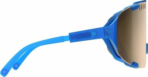 Cykelbriller POC Devour Opal Blue Translucent/Clarity Trail Silver Cykelbriller - 4