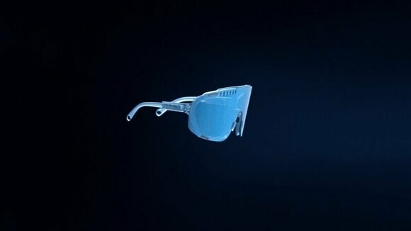 Cykelbriller POC Devour Opal Blue Translucent/Clarity Trail Silver Cykelbriller - 5