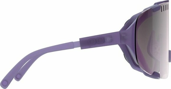 Lunettes vélo POC Devour Sapphire Purple Translucent/Clarity Road Silver Lunettes vélo - 4