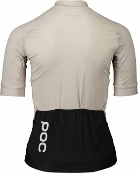 Cykeltrøje POC Essential Road Women's Jersey Jersey Sandstone Beige XS - 2