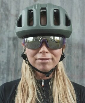 Cycling Glasses POC Do Half Blade Sapphire Purple Translucent/Clarity Road Silver Cycling Glasses - 5