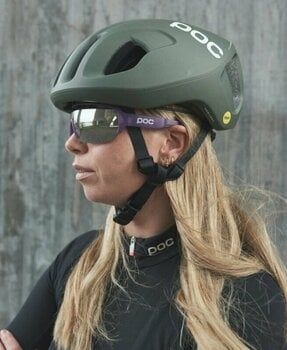 Cycling Glasses POC Do Half Blade Sapphire Purple Translucent/Clarity Road Silver Cycling Glasses - 6