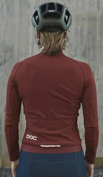 Cycling jersey POC Ambient Thermal Women's Jersey Garnet Red L - 4