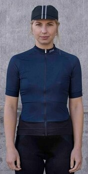 Cykeltrøje POC Essential Road Women's Jersey Jersey Turmaline Navy XL - 2