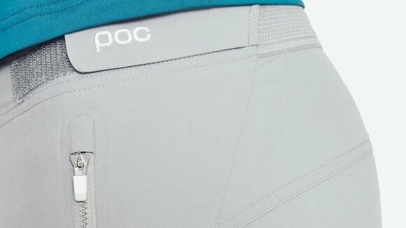 Pantaloncini e pantaloni da ciclismo POC Essential Enduro Shorts Sylvanite Grey L Pantaloncini e pantaloni da ciclismo - 4