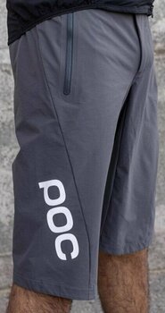 Spodnie kolarskie POC Essential Enduro Shorts Sylvanite Grey L Spodnie kolarskie - 5
