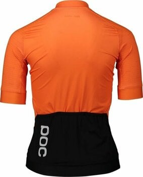 Fietsshirt POC Essential Road Women's Jersey Jersey Zink Orange L - 2