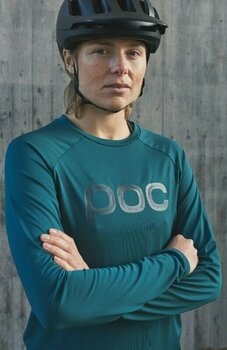 Jersey/T-Shirt POC Reform Enduro Women's Jersey Jersey Dioptase Blue S - 3