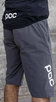 Fietsbroeken en -shorts POC Essential Enduro Shorts Sylvanite Grey M Fietsbroeken en -shorts - 6