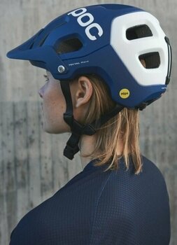 Bike Helmet POC Tectal Race MIPS Lead Blue/Hydrogen White Matt 51-54 Bike Helmet - 5