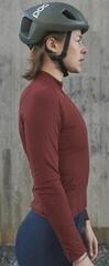 Kolesarski dres, majica POC Ambient Thermal Women's Garnet Red - 4