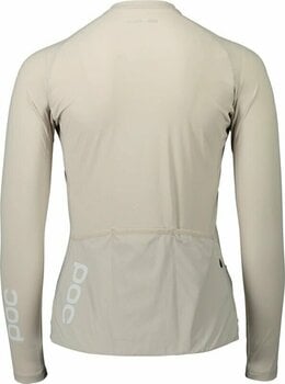 Fietsshirt POC Essential Road Women's LS Jersey Jersey Sandstone Beige M - 2