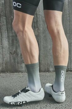 Cykelstrømper POC Essential Print Long Sock Epidote Green L Cykelstrømper - 3