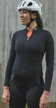 Odzież kolarska / koszulka POC Ambient Thermal Women's Jersey Uranium Black M - 6