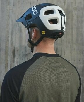 Bike Helmet POC Tectal Race MIPS Uranium Black/Hydrogen White Matt 51-54 Bike Helmet - 6