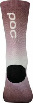 Biciklistički čarape POC Essential Print Long Sock Garnet Red S Biciklistički čarape - 2