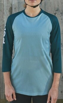 Cykeltrøje POC MTB Pure 3/4 Women's Jersey Jersey Dioptase Blue/Dioptase Blue 2XL - 3