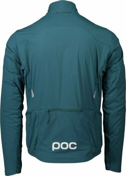 Fietsjack, vest POC Pro Thermal Jacket Dioptase Blue L Jasje - 2