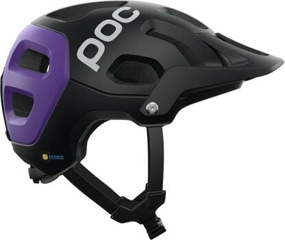 Cykelhjelm POC Tectal Race MIPS Uranium Black/Sapphire Purple Metallic/Matt 51-54 Cykelhjelm - 2