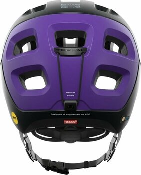 Cykelhjelm POC Tectal Race MIPS Uranium Black/Sapphire Purple Metallic/Matt 51-54 Cykelhjelm - 4