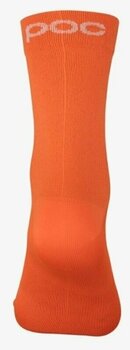 Cykelstrømper POC Fluo Sock Fluorescent Orange M Cykelstrømper - 2