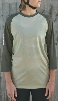 Cykeltrøje POC MTB Pure 3/4 Women's Jersey Jersey Prehnite Green/Epidote Green XL - 3