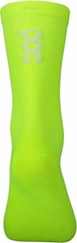 Cykelstrømper POC Fluo Sock Fluorescent Yellow/Green M Cykelstrømper - 2