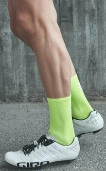 Cykelstrømper POC Fluo Sock Fluorescent Yellow/Green M Cykelstrømper - 3