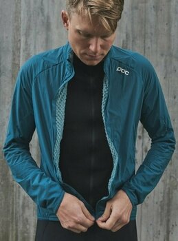 Cykeljakke, vest POC Pro Thermal Jacket Jakke Dioptase Blue 2XL - 6