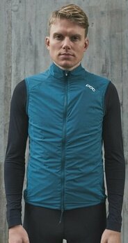 Biciklistička jakna, prsluk POC Pro Thermal Vest Dioptase Blue L Prsluk - 5