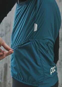 Cykeljakke, vest POC Pro Thermal Vest Vest Dioptase Blue XL - 4