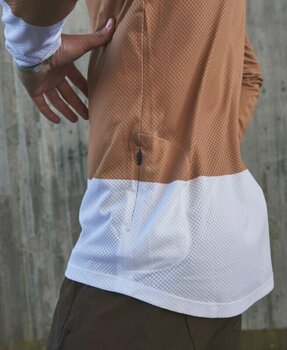 Cykeltrøje POC MTB Pure LS Jersey Jersey Aragonite Brown/Hydrogen White XL - 3