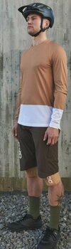 Cykeltrøje POC MTB Pure LS Jersey Jersey Aragonite Brown/Hydrogen White XL - 5