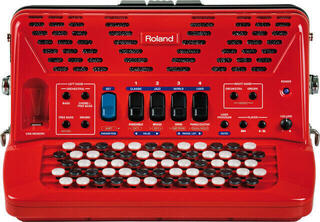 Digitálny akordeón Roland FR-1x Digitálny akordeón Red - 2